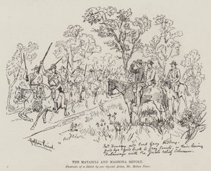 The Matabili and Mashona Revolt by Melton Prior